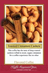 Toasted Cinnamon Cashews SWP Decaf Flavored Coffee